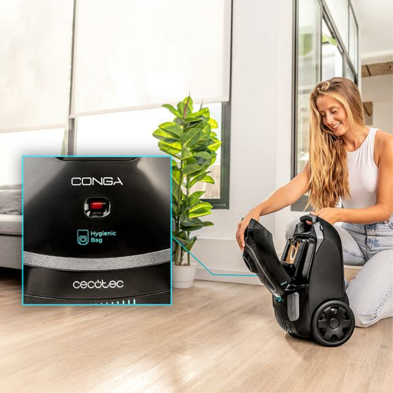 ASPIRADOR DE TRINEO CONGA CECOTEC POWERBAG 4000 XL - detalle