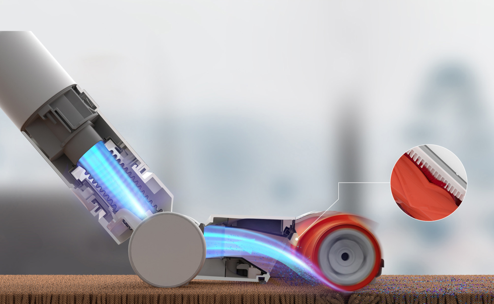 ASPIRADOR ESCOBA XIAOMI MI VACUUM CLEANER G10 AUTONOMIA CON BATERIA 65 MIN - detalle