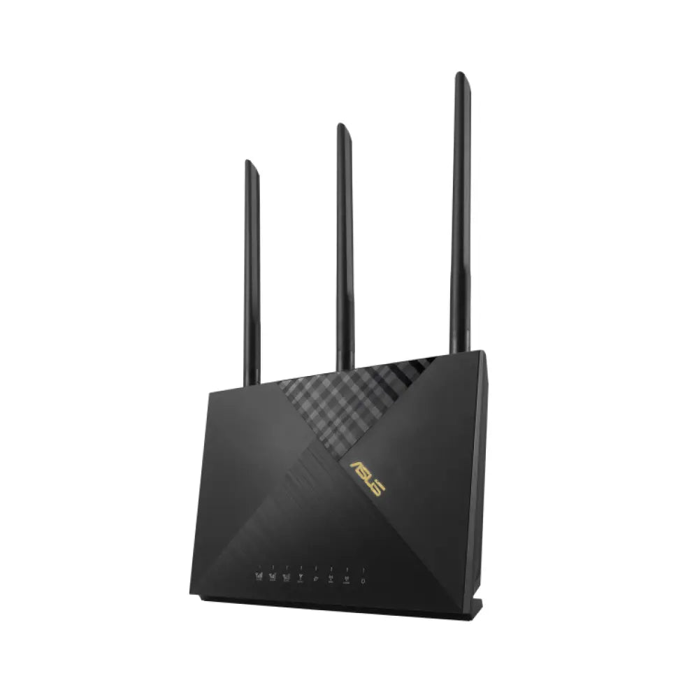 ASUS 4G-AX56 router inalámbrico Gigabit Ethernet Doble banda (2.4 GHz / 5 GHz) Negro - detalle