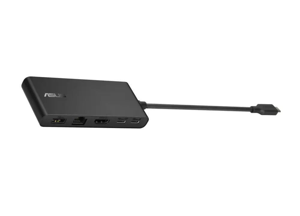 ASUS Dual 4K USB-C Dock DC201 Alámbrico USB 3.2 Gen 2 (3.1 Gen 2) Type-C Negro - detalle