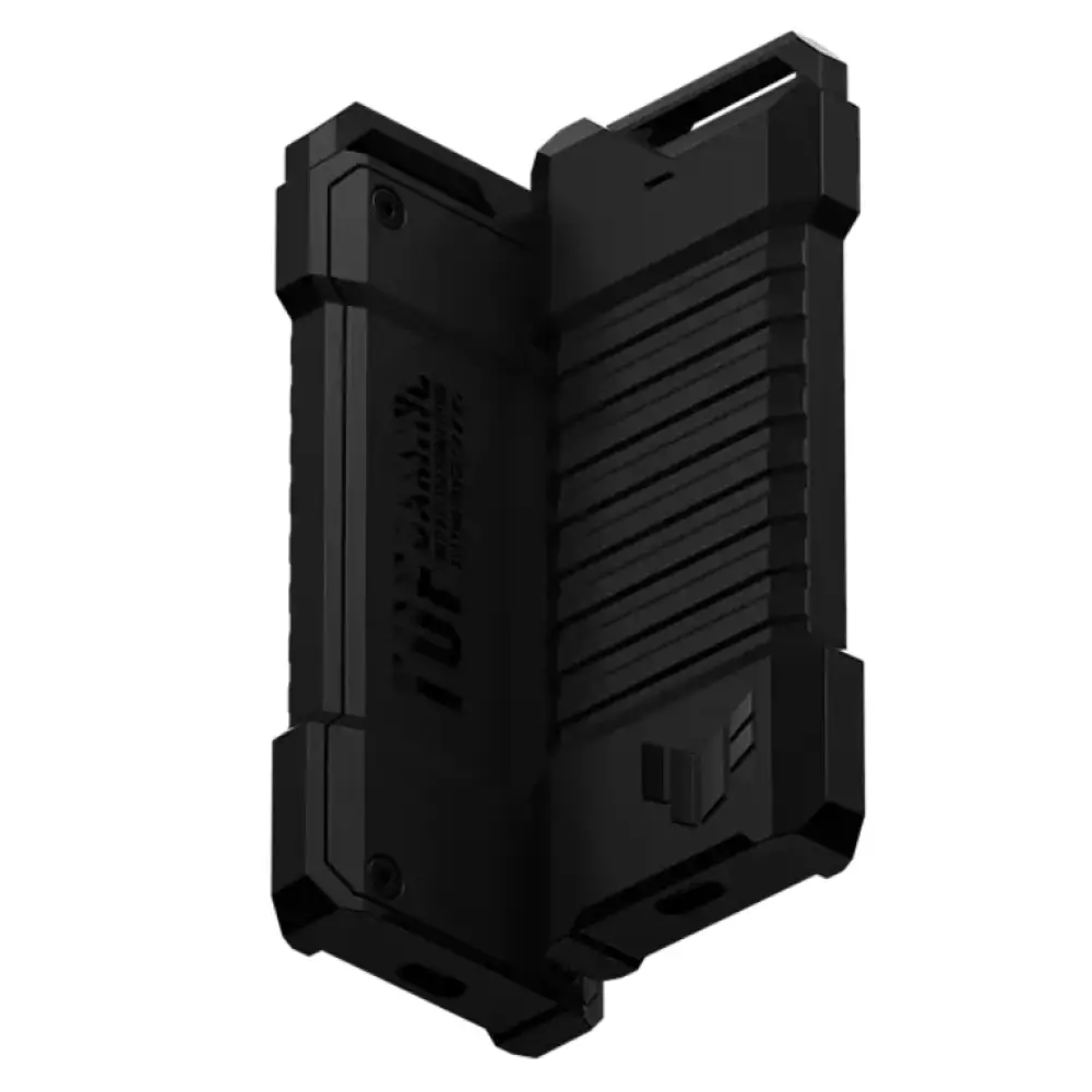 ASUS ESD-T1A/BLK/G/AS// Caja externa para unidad de estado sólido (SSD) Negro M.2 - detalle