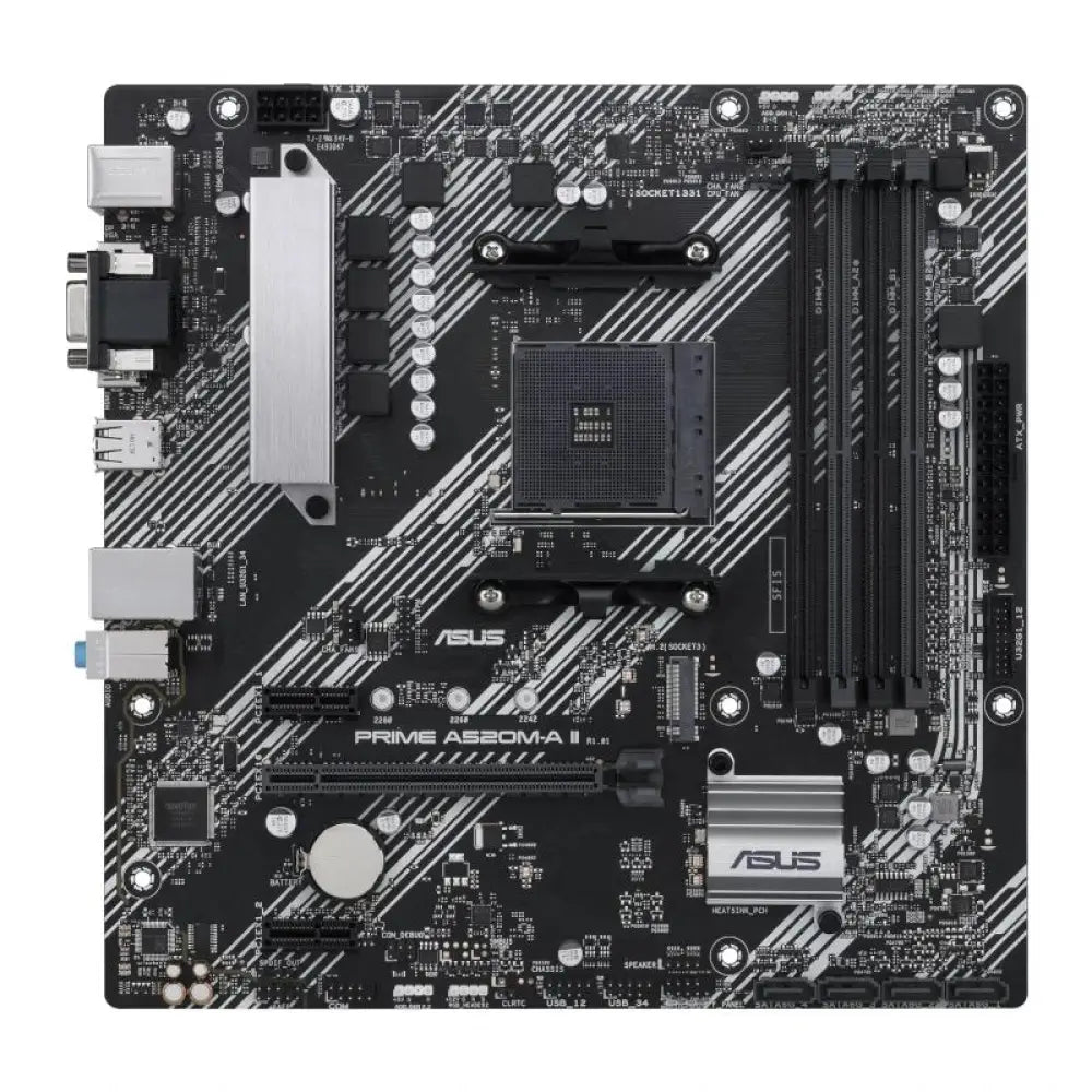 Asus Placa Base PRIME A520M-A II CSM mATX AM4 - detalle