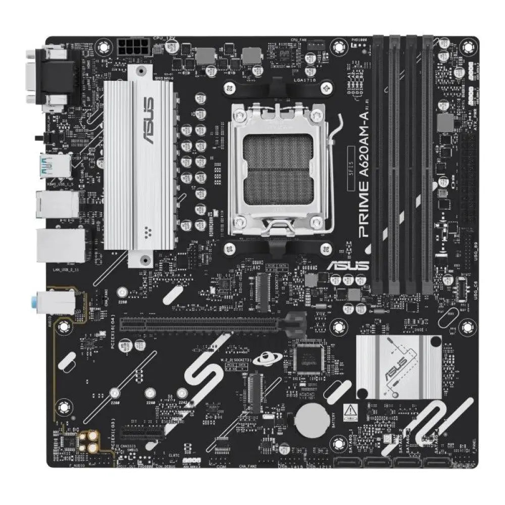 ASUS Placa Base PRIME A620AM-A-CSM mATX AM5 - detalle