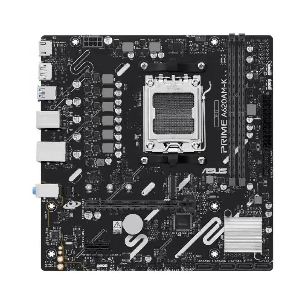 ASUS Placa Base PRIME PRIME A620AM-K mATX AM5 - detalle