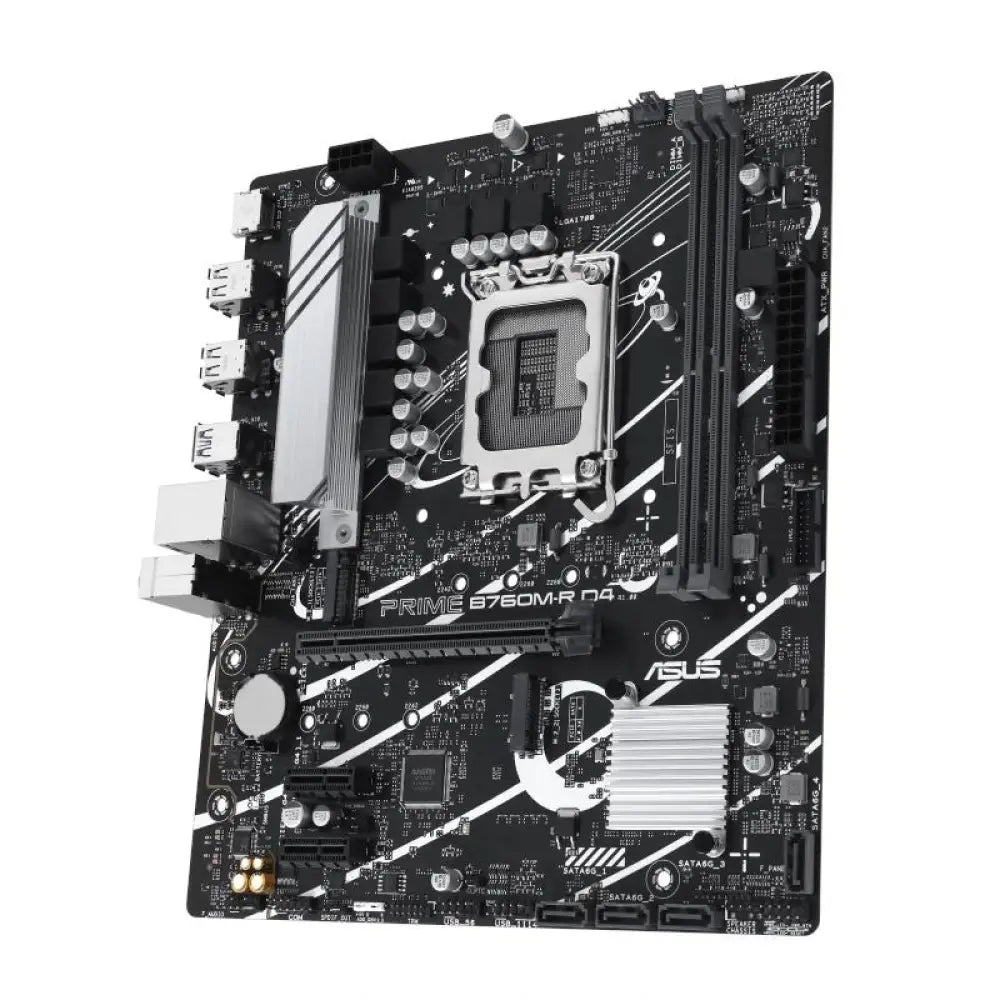 ASUS Placa Base PRIME B760M-R D4 mATX 1700 - detalle