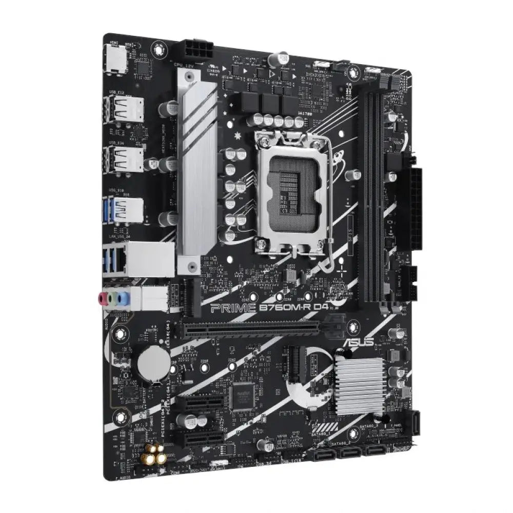 ASUS Placa Base PRIME B760M-R D4 mATX 1700 - detalle