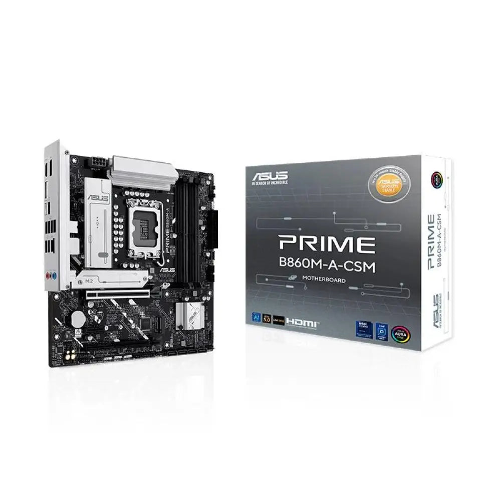 ASUS PLACA BASE PRIME B860M-A-CSM mATX 1851 - detalle