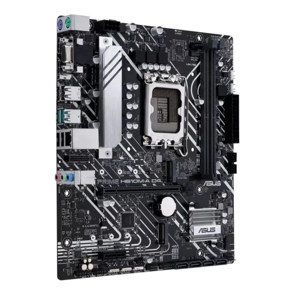 ASUS Placa Base PRIME H610M-A CSM D4  mATX 1700 - detalle
