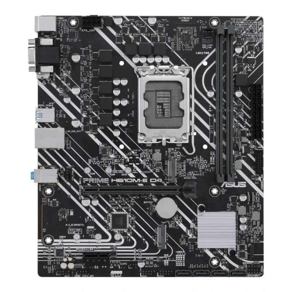 ASUS Placa Base PRIME H610M-E CSM D4 - detalle