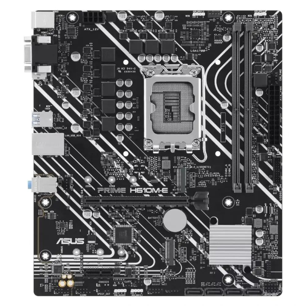 ASUS Placa Base PRIME H610M-E CSM DDR5 - detalle