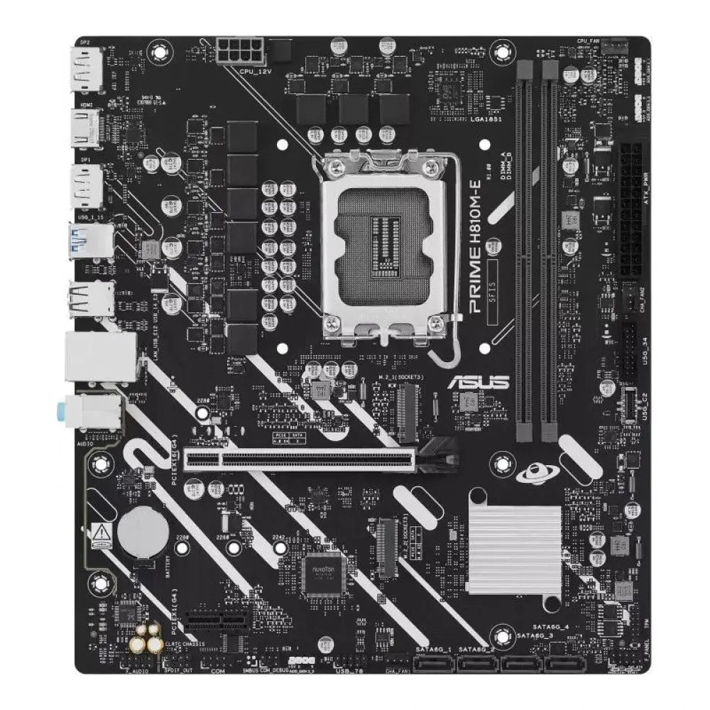 ASUS PLACA BASE PRIME H810M-E CSM mATX 1851 - detalle