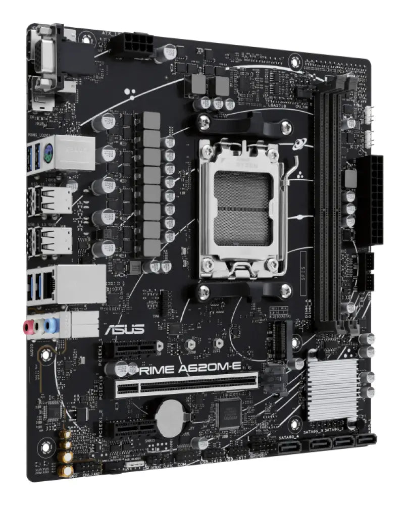 ASUS PRIME A620M-E-CSM AMD A620 Zócalo AM5 micro ATX - detalle