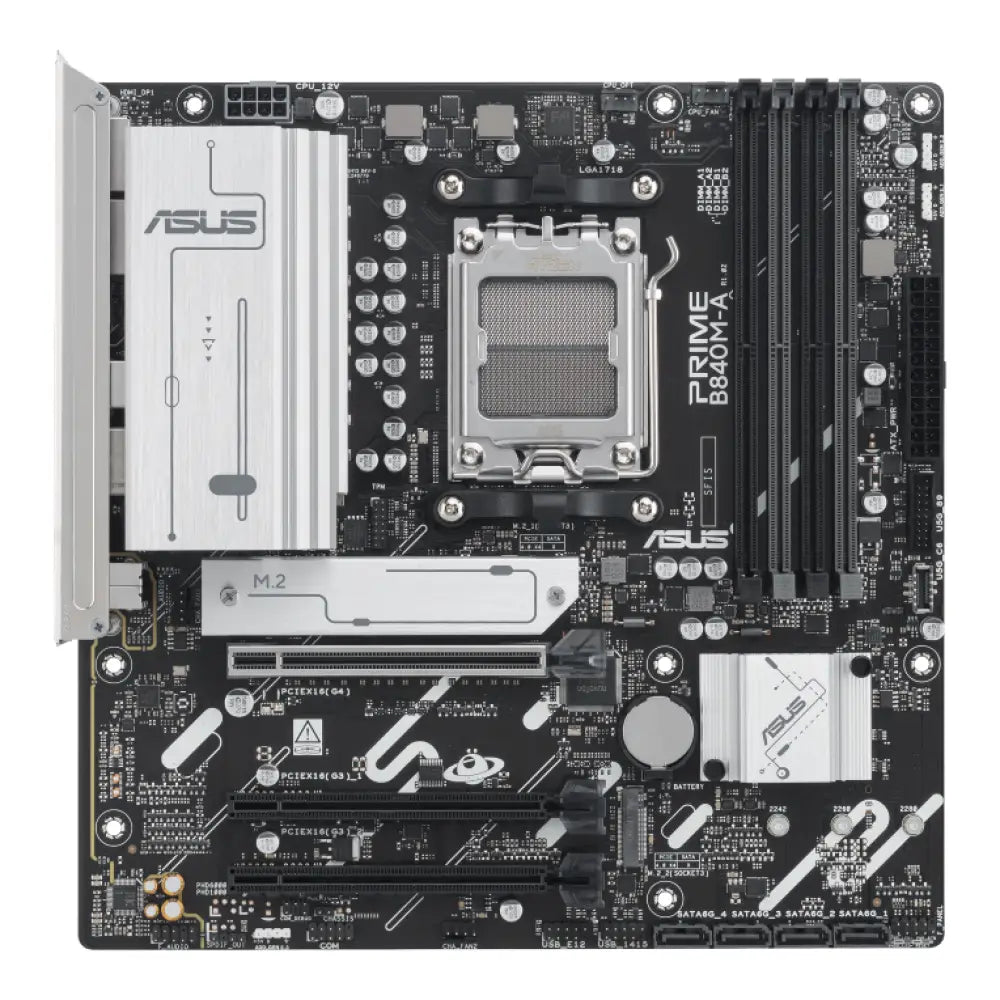ASUS PRIME B840M-A-CSM AMD B840 Zócalo AM5 micro ATX - detalle