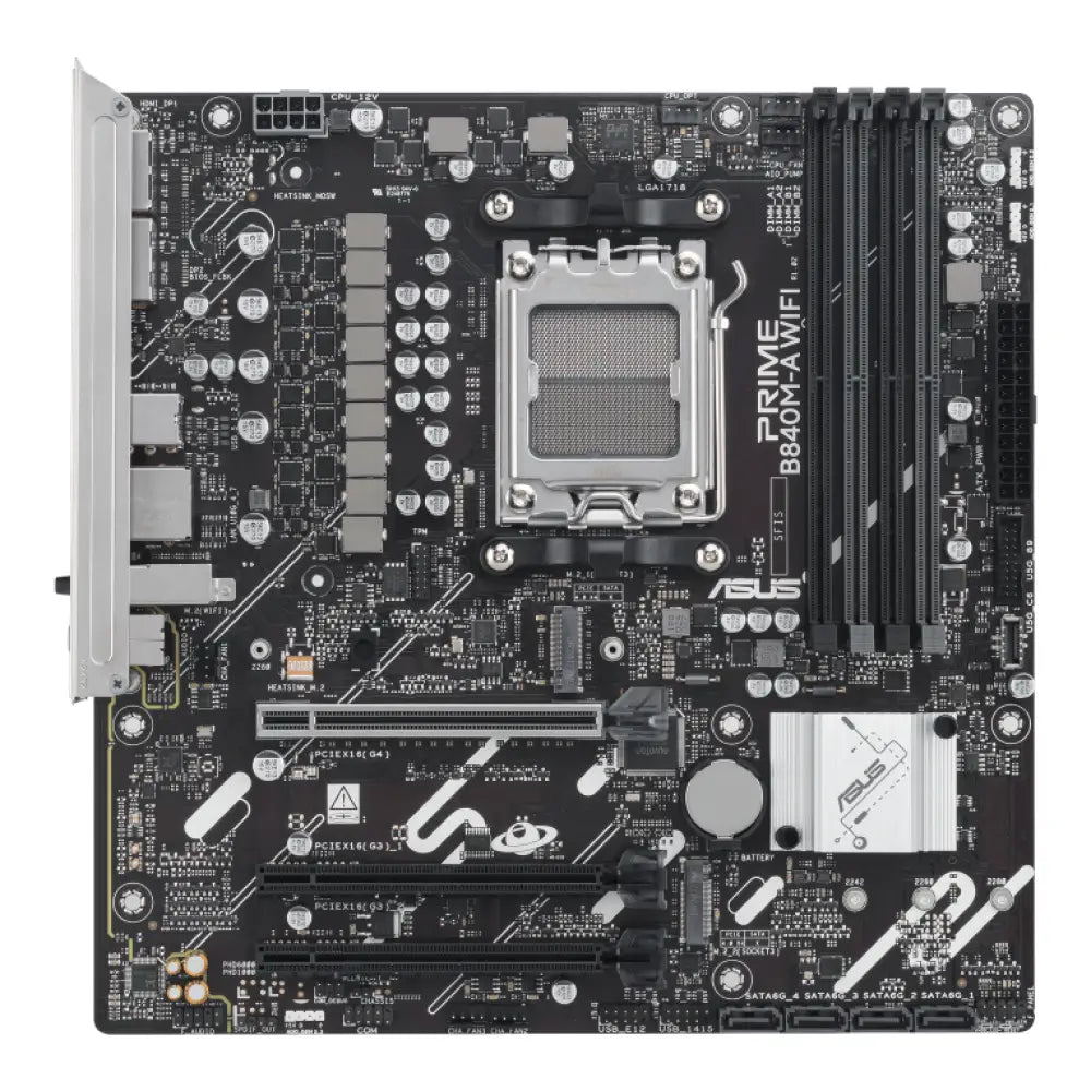 ASUS PRIME B840M-A WIFI AMD B840 Zócalo AM5 micro ATX - detalle