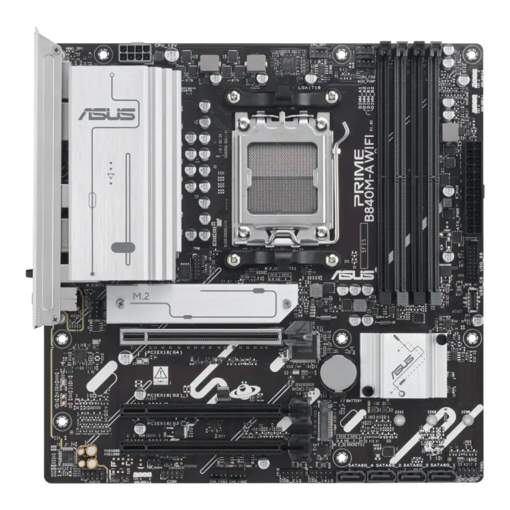 ASUS PRIME B840M-A WIFI AMD B840 Zócalo AM5 micro ATX - detalle
