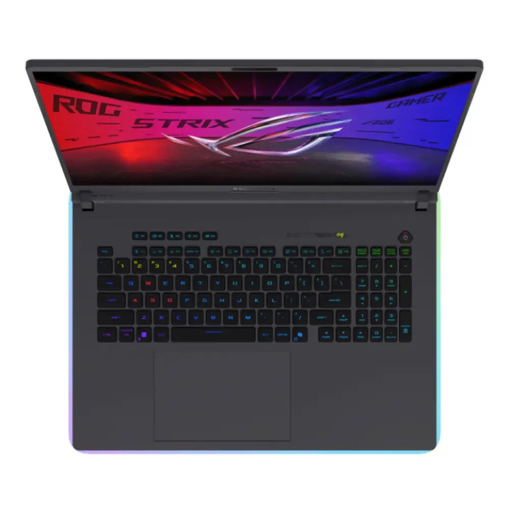 ASUS ROG Strix G18 G815LR-S9046 - Ordenador Portátil Gaming de 18" WQXGA 240Hz (Intel Core Ultra 9 275HX. 32GB RAM. 1TB SSD. NVIDIA RTX 5070 Ti 12GB. Sin Sistema Operativo) Gris Eclipse - Teclado QWERTY español - detalle
