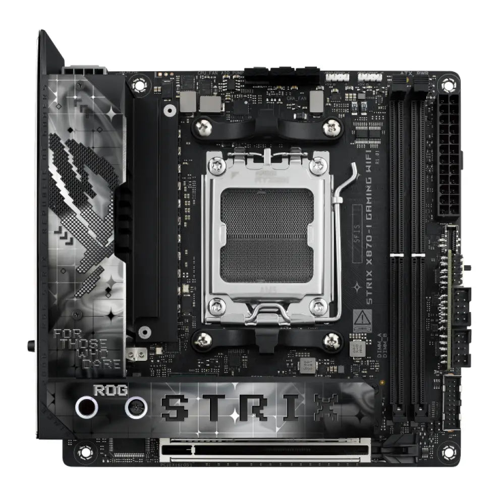 ASUS ROG STRIX X870-I GAMING WIFI AMD X870 Zócalo AM5 mini ITX - detalle