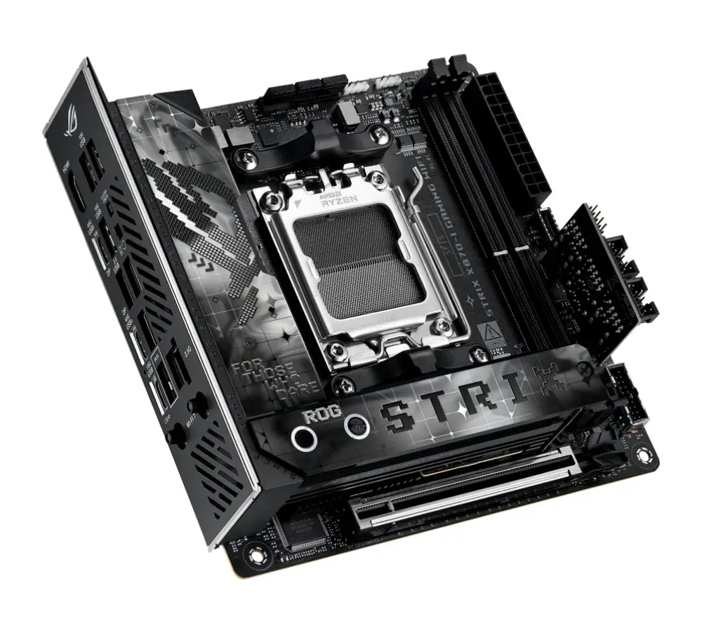 ASUS ROG STRIX X870-I GAMING WIFI AMD X870 Zócalo AM5 mini ITX - detalle