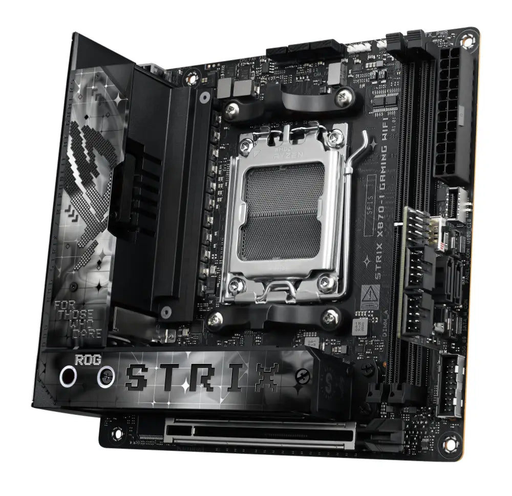 ASUS ROG STRIX X870-I GAMING WIFI AMD X870 Zócalo AM5 mini ITX - detalle