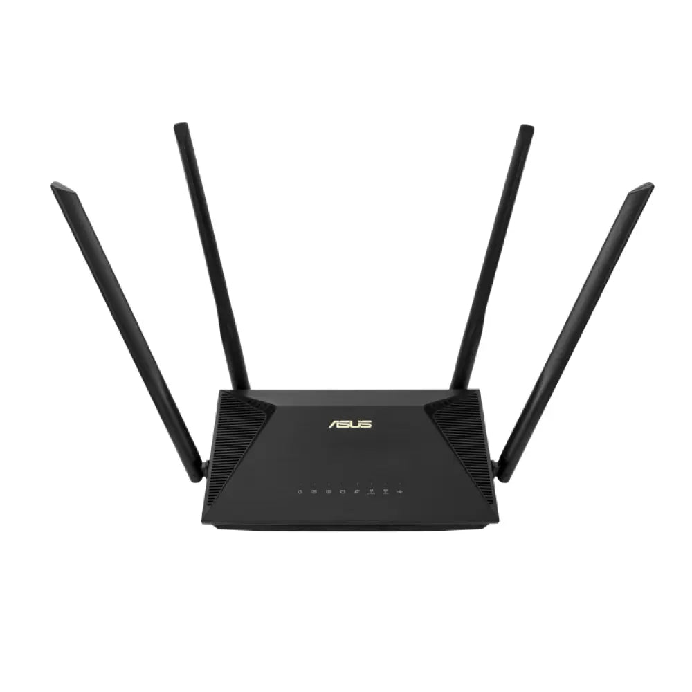 ASUS RT-AX53U router inalámbrico Gigabit Ethernet Doble banda (2.4 GHz / 5 GHz) Negro - detalle