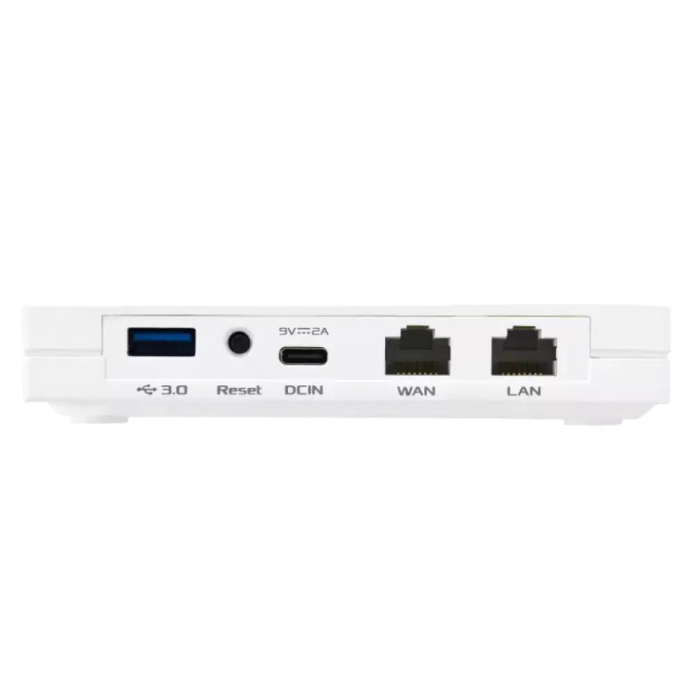 ASUS RT-AX57 Go router inalámbrico Gigabit Ethernet Doble banda (2.4 GHz / 5 GHz) Blanco - detalle