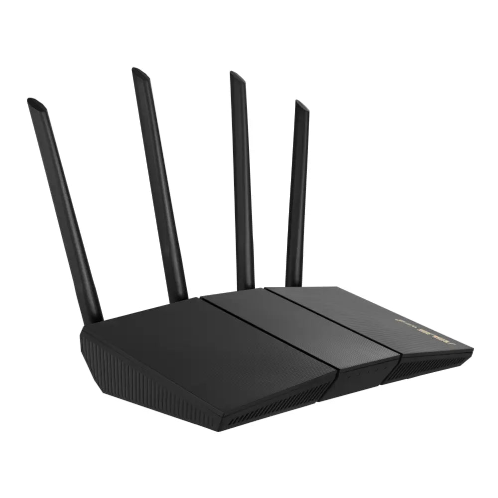 ASUS RT-AX57 router inalámbrico Gigabit Ethernet Doble banda (2.4 GHz / 5 GHz) Negro - detalle