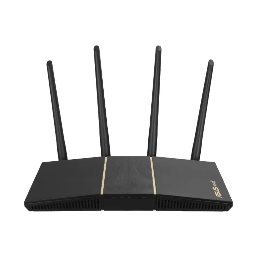 ASUS RT-AX57 router inalámbrico Gigabit Ethernet Doble banda (2.4 GHz / 5 GHz) Negro - detalle