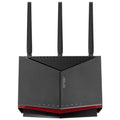 ASUS RT-BE86U router inalámbrico 10 Gigabit Ethernet Doble banda (2.4 GHz / 5 GHz) Negro
