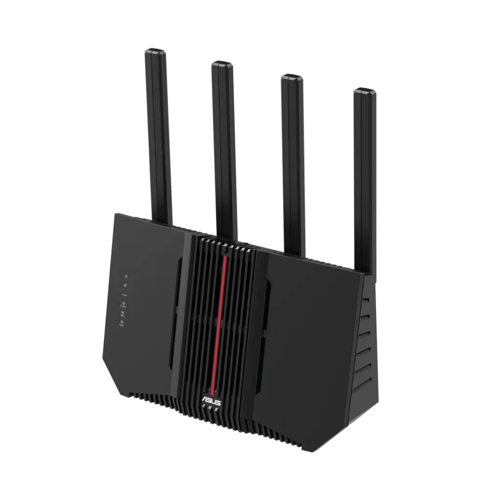 ASUS RT-BE92U router inalámbrico 10 Gigabit Ethernet Tribanda (2.4 GHz / 5 GHz / 6 GHz) Negro - detalle