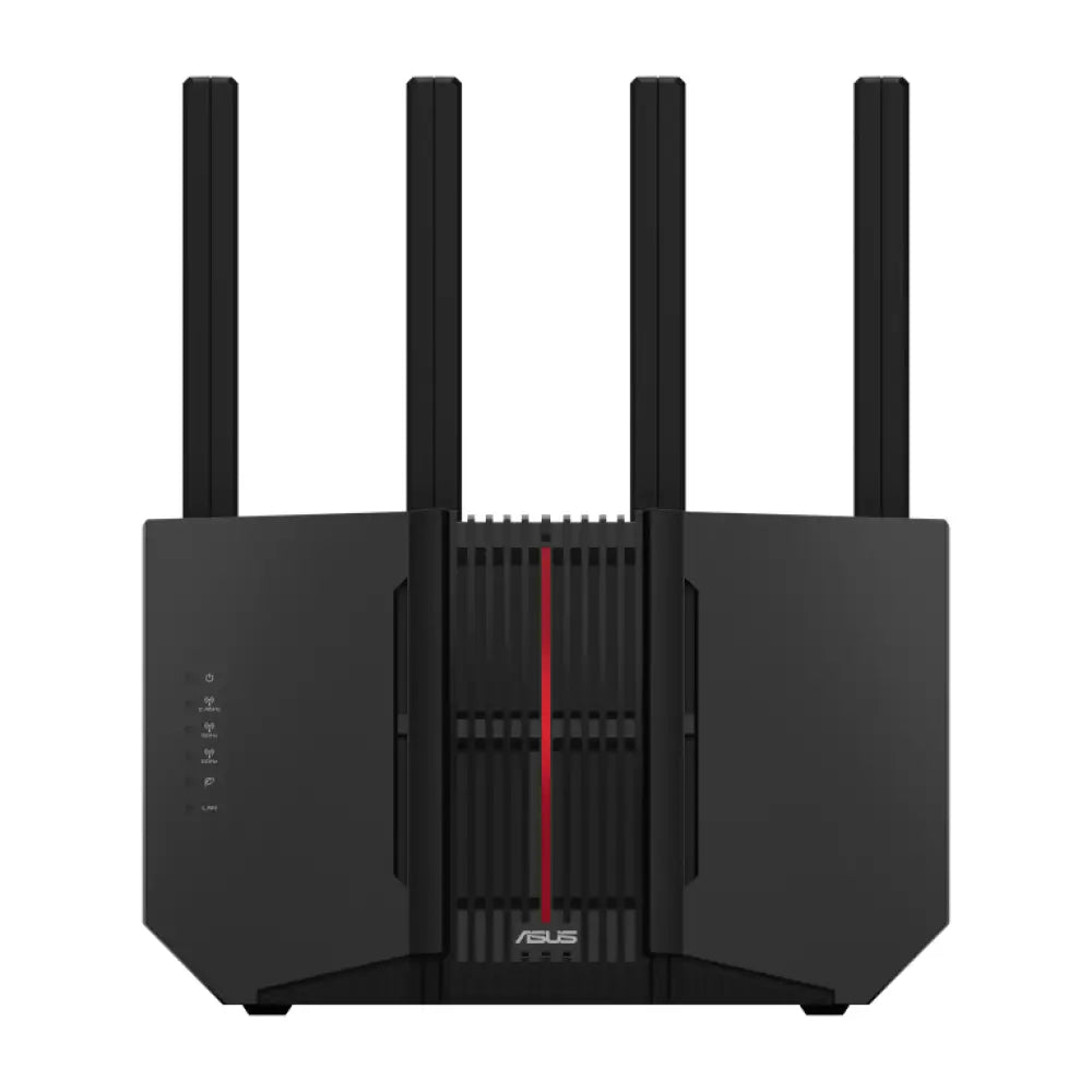ASUS RT-BE92U router inalámbrico 10 Gigabit Ethernet Tribanda (2.4 GHz / 5 GHz / 6 GHz) Negro - detalle