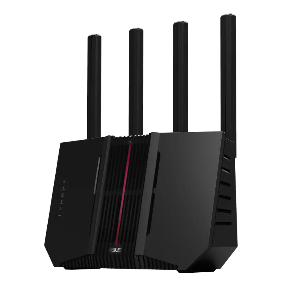 ASUS RT-BE92U router inalámbrico 10 Gigabit Ethernet Tribanda (2.4 GHz / 5 GHz / 6 GHz) Negro - detalle