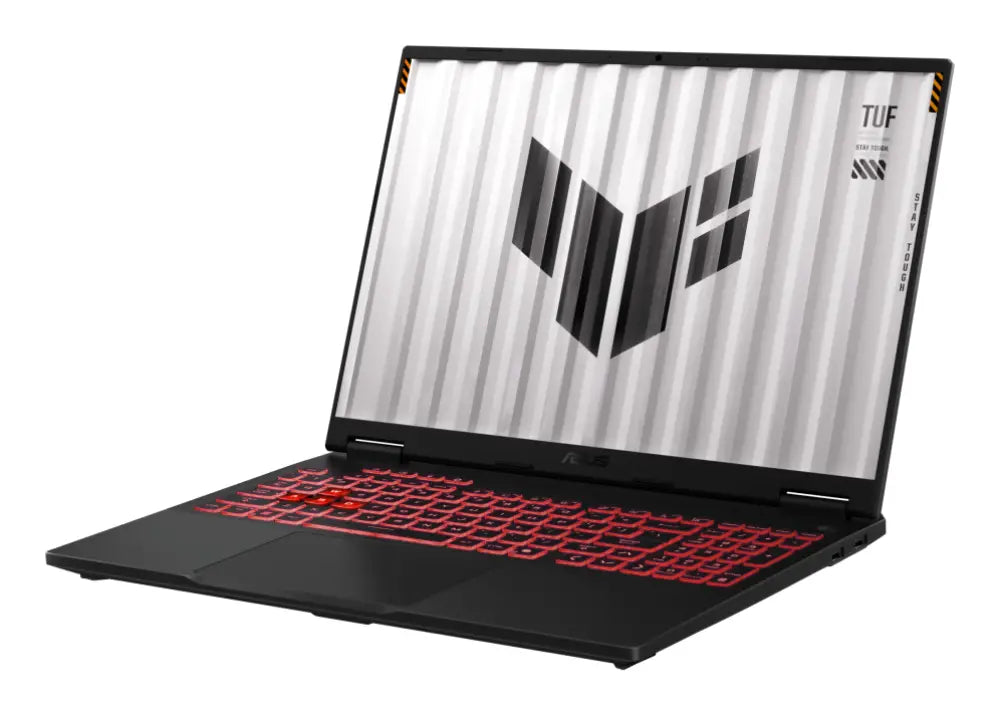 ASUS TUF Gaming A16 TUF608UM-RV041 - Ordenador Portátil Gaming de 16" WUXGA 165Hz (AMD Ryzen 7 260. 16GB RAM. 1TB SSD. NVIDIA RTX 5060 8GB. Sin Sistema Operativo) Gris Jager - Teclado QWERTY español - detalle