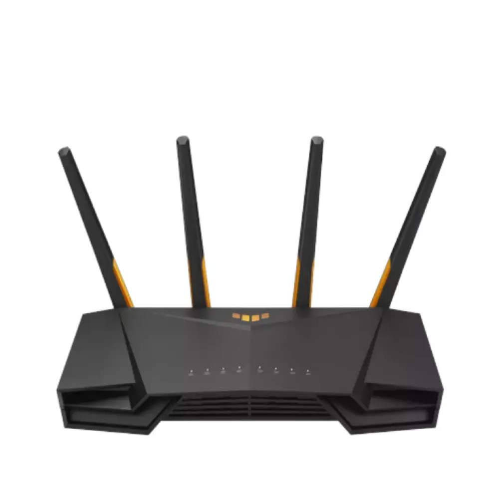 ASUS TUF Gaming AX3000 V2 router inalámbrico Gigabit Ethernet Doble banda (2.4 GHz / 5 GHz) Negro. Naranja - detalle