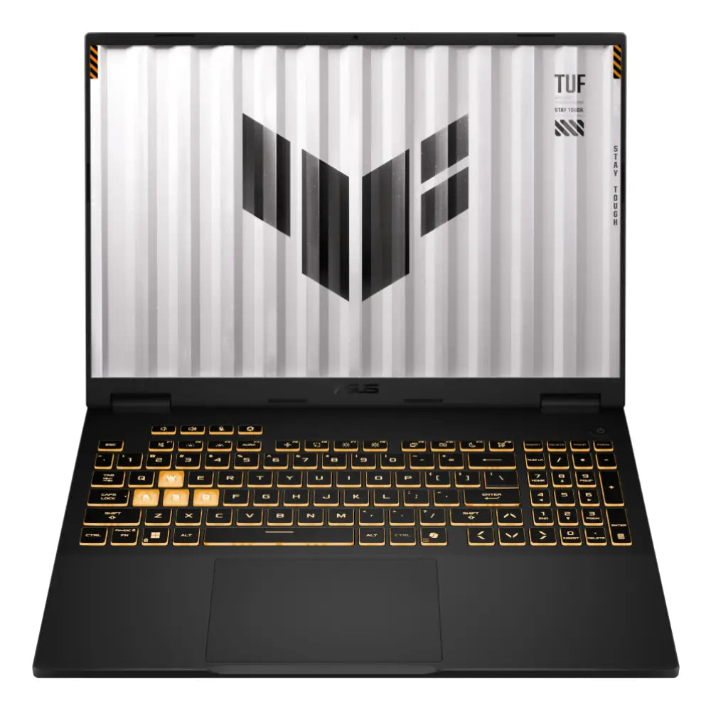 Portátil ASUS TUF Gaming F16 gris Jager con pantalla WQXGA de 16", Intel i7, 32GB RAM, 1TB SSD y tarjeta gráfica RTX 5070.