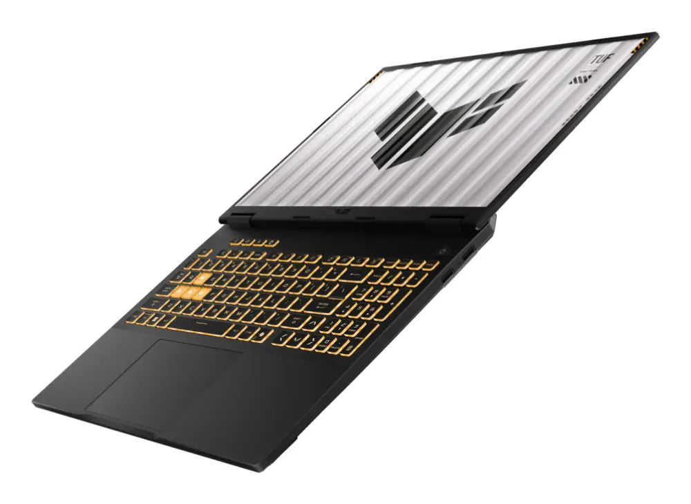 Portátil gaming ASUS TUF F16 gris Jager con pantalla WQXGA, Intel i7, 32GB RAM, 1TB SSD y tarjeta RTX 5070.