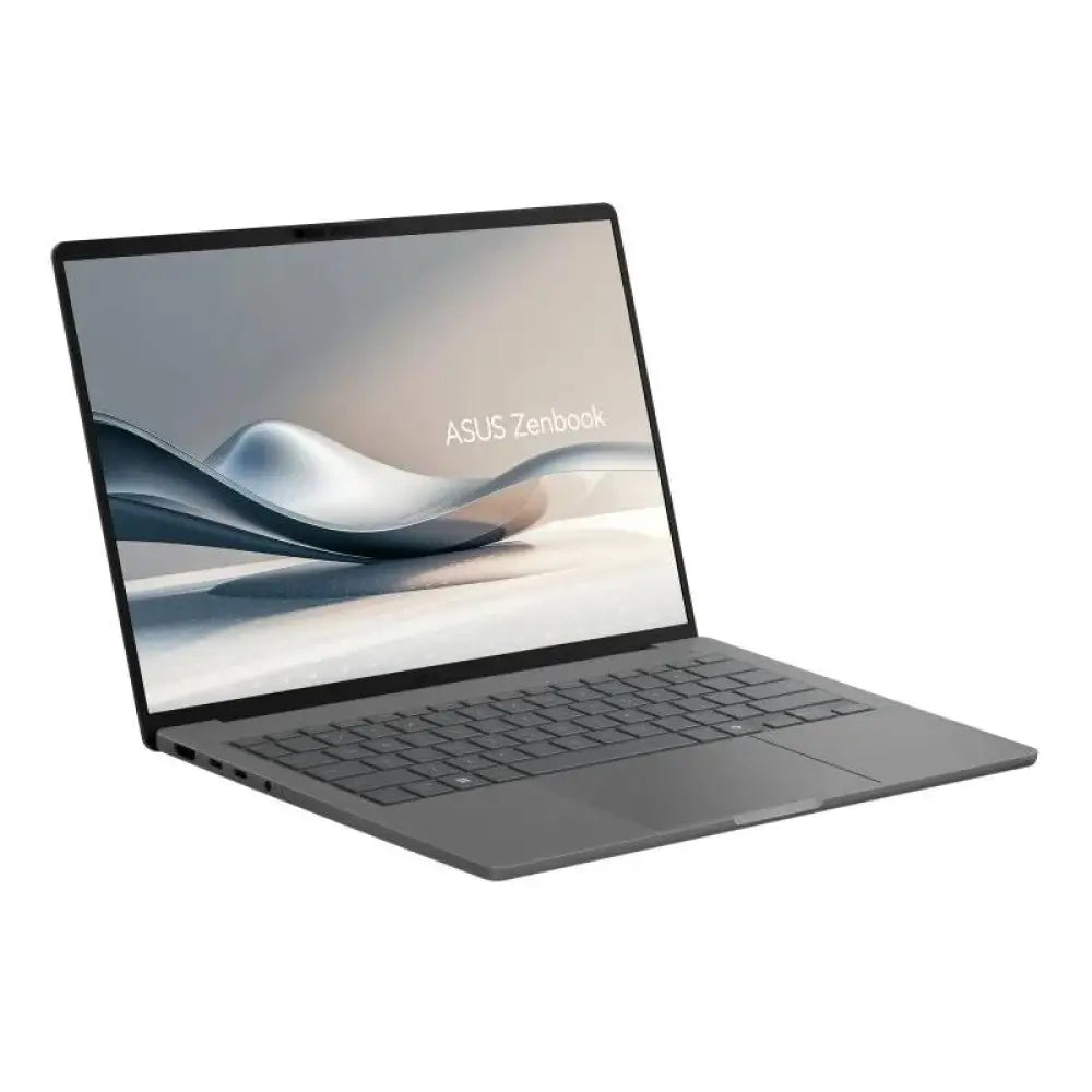 Portátil ASUS UX5406SA-PZ542W U7-258V con 32GB RAM, 1TB de almacenamiento y pantalla de 14 pulgadas en color gris.