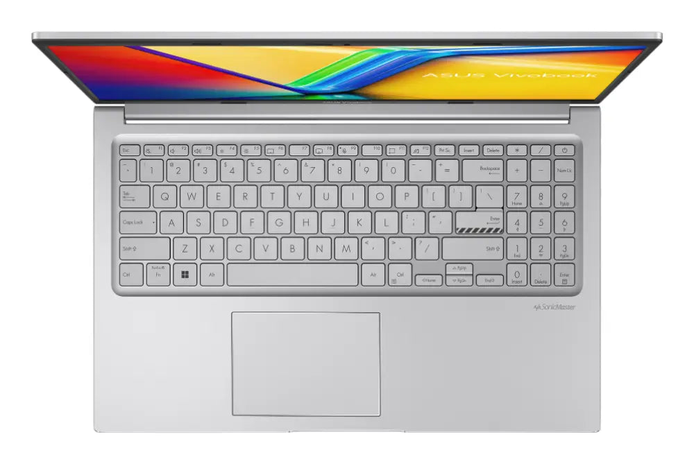 ASUS Vivobook 15 X1504VA-BQ4271 - Ordenador Portátil 15.6" Full HD (Intel Core 7 150U. 16GB RAM. 512GB SSD. Graphics. Sin Sistema Operativo) Plata Fría - Teclado QWERTY español - detalle
