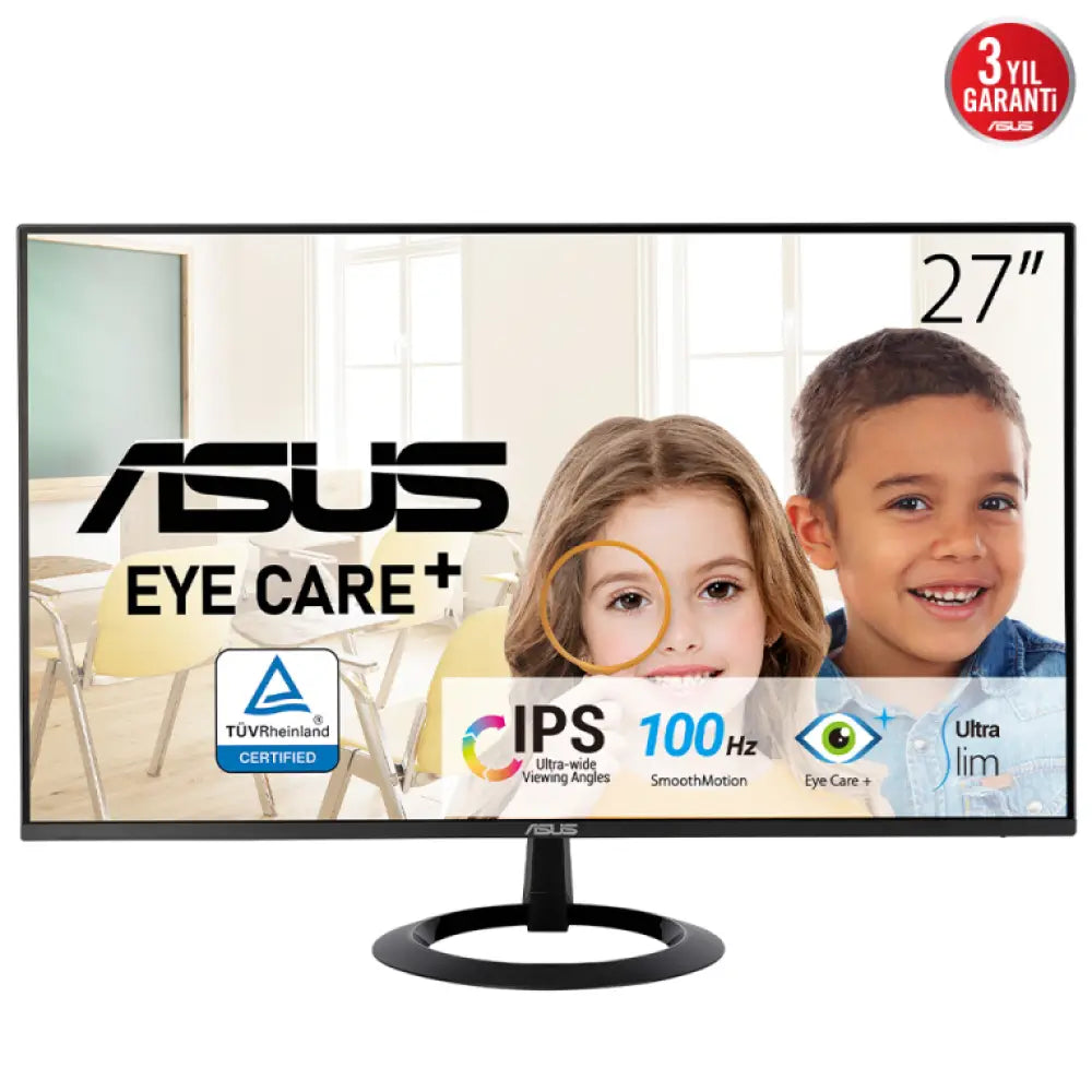 ASUS VZ27EHF pantalla para PC 68.6 cm (27") 1920 x 1080 Pixeles Full HD LCD Negro - detalle