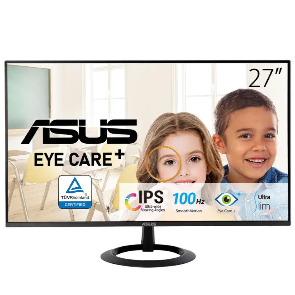 ASUS VZ27EHF pantalla para PC 68.6 cm (27") 1920 x 1080 Pixeles Full HD LCD Negro