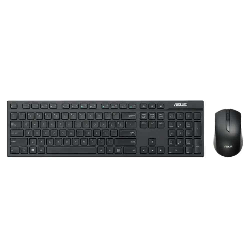 ASUS W2500 teclado Ratón incluido Juego RF inalámbrico QWERTY Negro - detalle