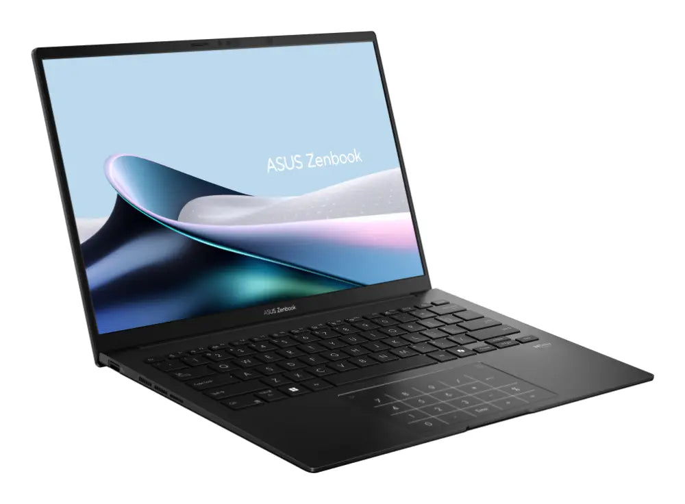 ASUS Zenbook 14 OLED UM3406KA-QD074W - Ordenador Portátil 14" Full HD (AMD Ryzen AI 7 PRO 350. 16GB RAM. 512GB SSD. Radeon 860M. Windows 11 Home) Negro Jade - Teclado QWERTY español - detalle