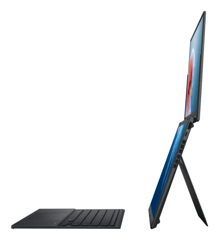 ASUS Zenbook Duo OLED UX8406CA-QL336W - Ordenador Portátil 14" WUXGA (Intel Core Ultra 7 255H. 32GB RAM. 1TB SSD. Arc 140T. Windows 11 Home) Gris Tintero - Teclado QWERTY español - detalle
