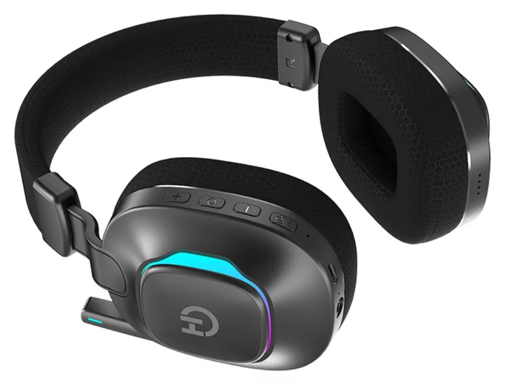 AURICULAR GAMING INALAMBRICO VORTEX ARGB BLUETOOTH 5.4 LINE IN 3.5MM - detalle