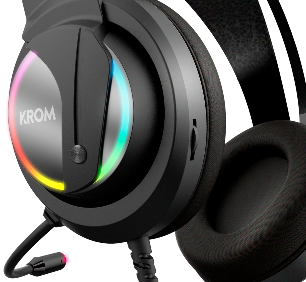 AURICULAR GAMING KROM KAPPA RGB - detalle