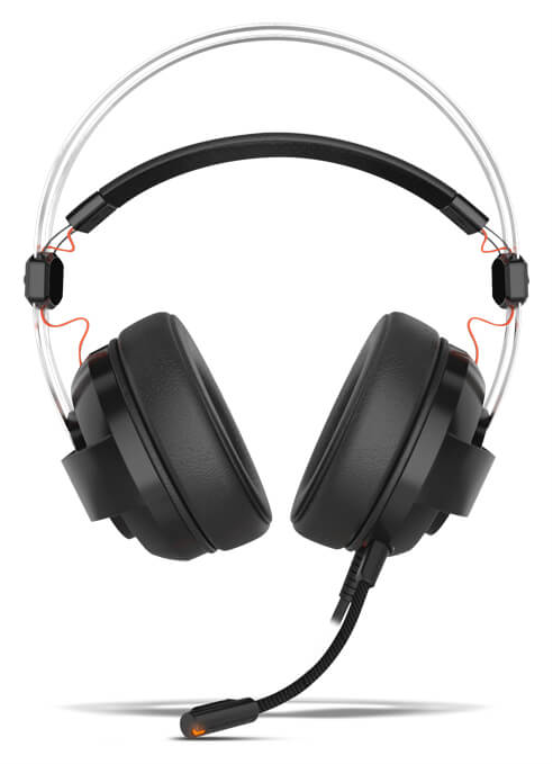 AURICULAR GAMING KROM KODE NEGRO MICROFONO USB - detalle