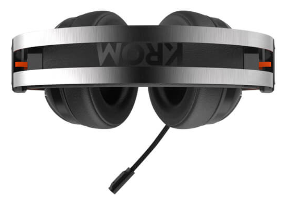 AURICULAR GAMING KROM KODE NEGRO MICROFONO USB - detalle
