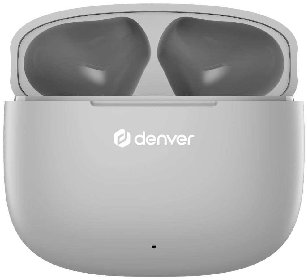 AURICULARES BLUETOOTH DENVER TWE48GR INALAMBRICOS GRIS