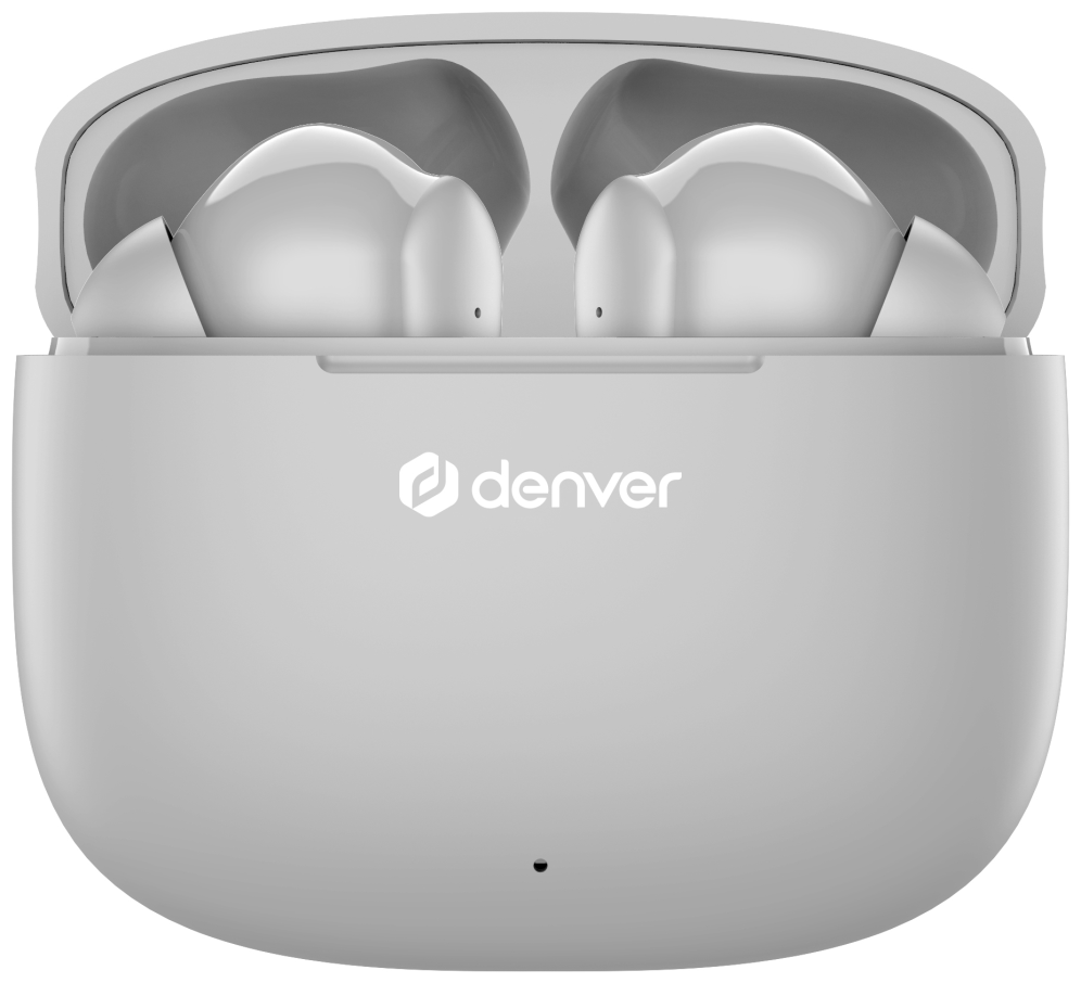 AURICULARES BLUETOOTH DENVER TWE48GR INALAMBRICOS GRIS - detalle