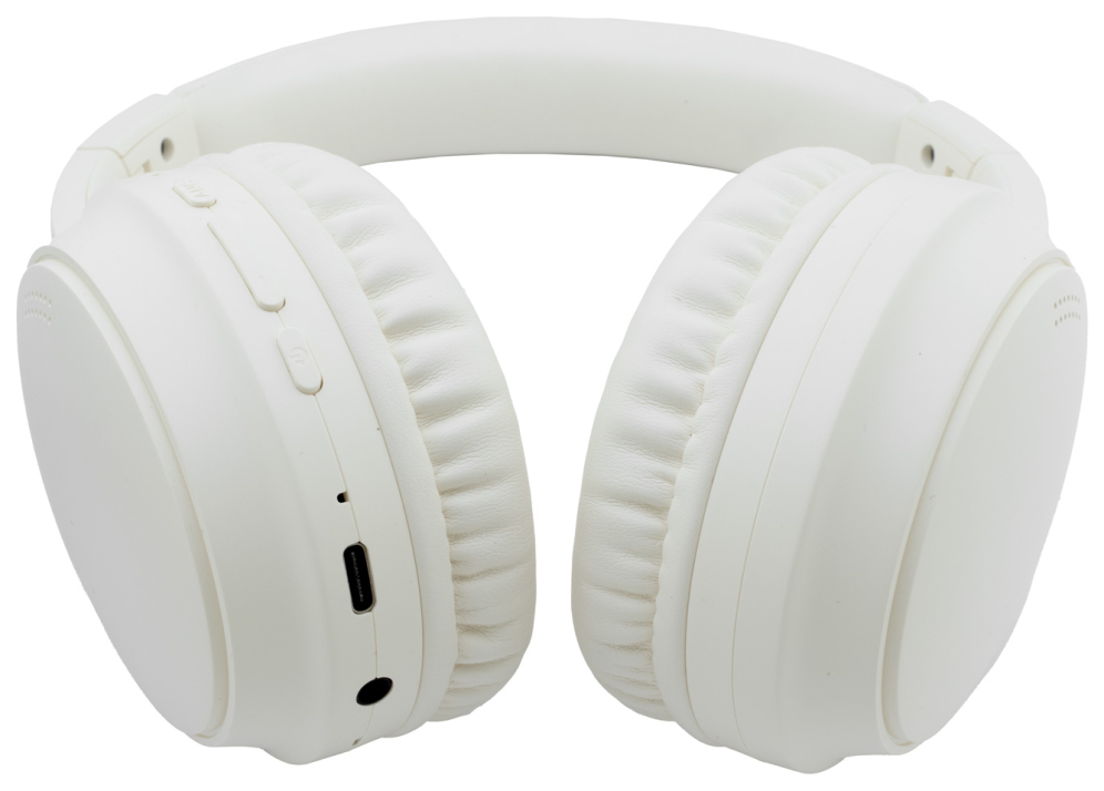 AURICULARES BT COOLBOX AIR40 ANC BEIGE DIADEMA - detalle