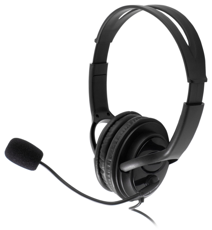 AURICULARES COOLBOX COOLCHAT U1 NEGRO MICROFONO ALAMBRICO USB - detalle